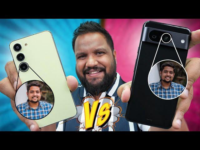 Pixel 8 vs Samsung Galaxy S23 Camera Comparison - Which Android Compact Wins?