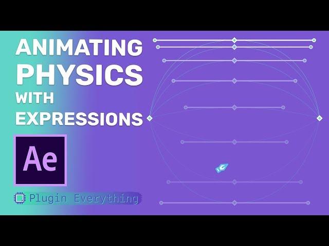 How To Animate Accurate Physics With Expressions - After Effects Tutorial