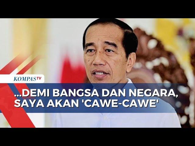 Jokowi: 'Cawe-Cawe' untuk Kepentingan Positif, Tidak Gunakan Kekuasaan TNI dan Polri