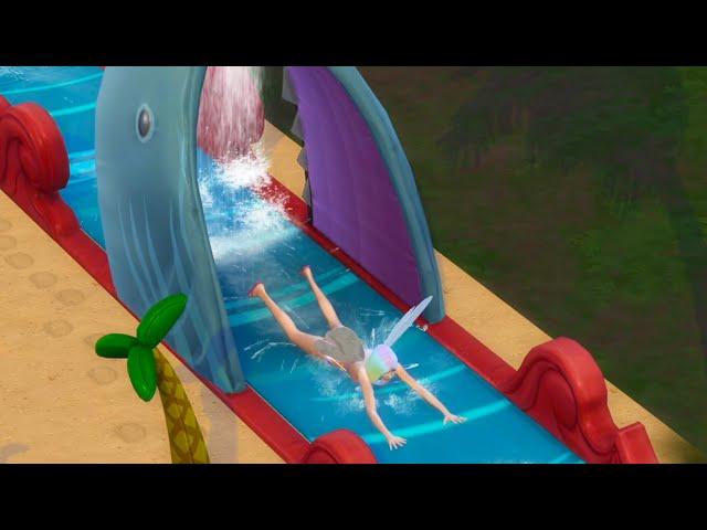 Summer Water Park Fairy Fantasy Sims 4