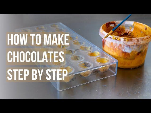 HOW TO MAKE | CHOCOLATES | COLORED BONBONS | PRALINES