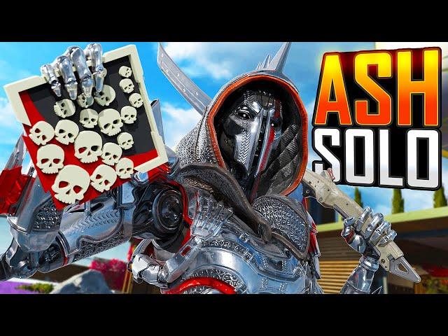 SOLO Ash INSANE 24 KILLS and 5K Damage Apex Legends Gameplay