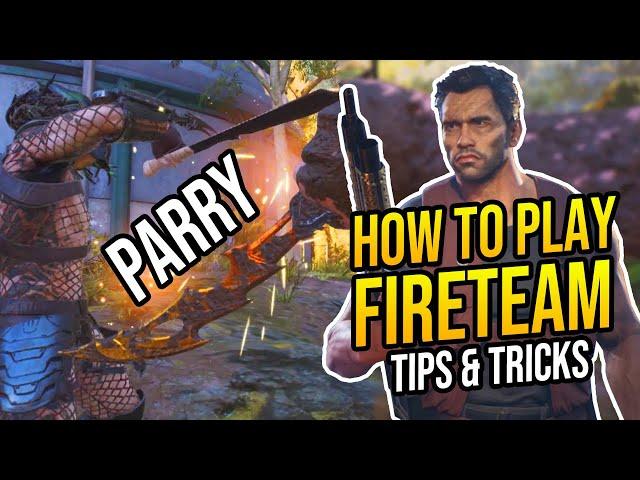 HOW TO PLAY as FIRETEAM in Predator Hunting Grounds "HOW TO PARRY & DEFUSE BOMB" Tips/Tricks & Guide