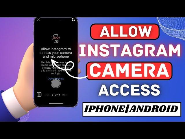 Fix Instagram Camera Not Working|2024|instagram camera problem|how to fix instagram camera on iphone