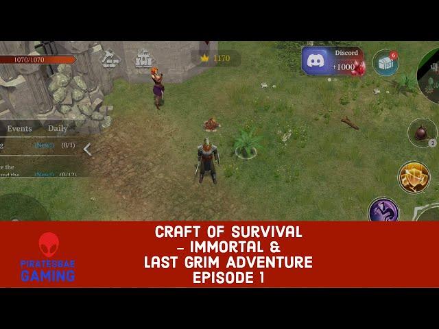 Craft of Survival - Immortal & Last Grim Adventure Episode 1: Early Start Walkthrough