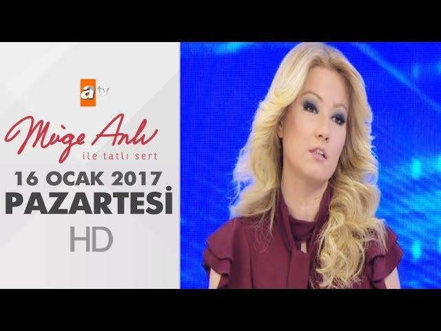 Müge Anlı ile Tatlı Sert 16 Ocak 2017 - 1759. Bölüm - atv