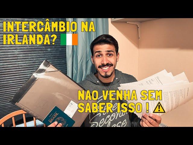 COMO FAZER INTERCÂMBIO DE ESTUDO E TRABALHO NA IRLANDA?  | TENHO QUE VIAJAR