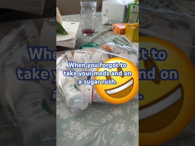 When you forget to take your meds #mentalhealth #joke #parody #awareness #takeyourmeds