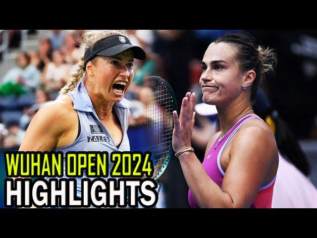 Aryna Sabalenka vs Yulia Putintseva Round 3 Highlights | Wuhan 2024