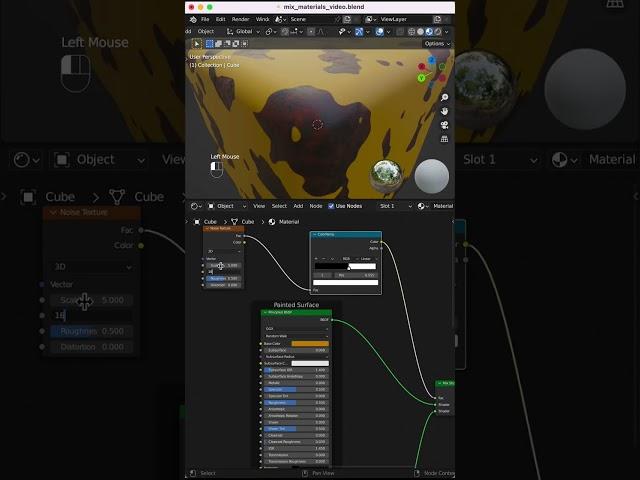 How to Mix Materials in Blender - Quick Tutorial
