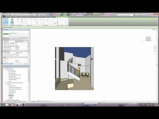 Revit 2011 proyecto completo en 28 minutos, 2º de 2 vídeos