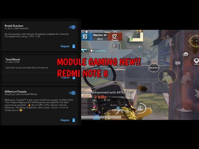 MODULE MAGISK REDMI NOTE 8 GAMING!LINK IN DESCRIPTION