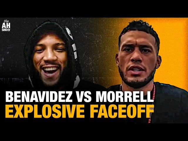 Explosive faceoff between David Benavidez and David Morrell on The Ariel Helwani Show