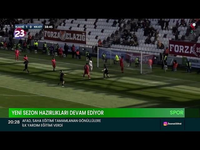 ÇİMENTAŞ ELAZIĞSPOR’DA YENİ SEZON HAZIRLIKLARI DEVAM EDİYOR