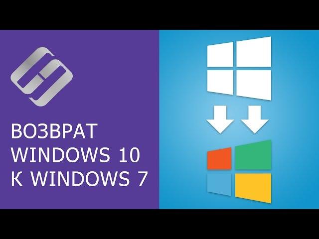 Как откатить систему Windows 10, 8 к Windows 7 