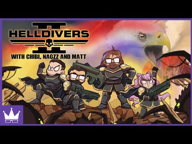 Twitch Livestream | Helldivers 2 w/Chibidoki, Nagzz21 & Axialmatt [PC]