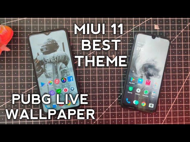 MIUI 11 Customize Own Theme, Best Miui 11 Theme | My Miui 11 Theme Setup | Pubg Live Wallpaper