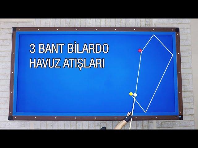 3 Bant Bilardo Havuz Atışları Sistemi Falso Kalınlık Hesaplama Nasıl Yapılır