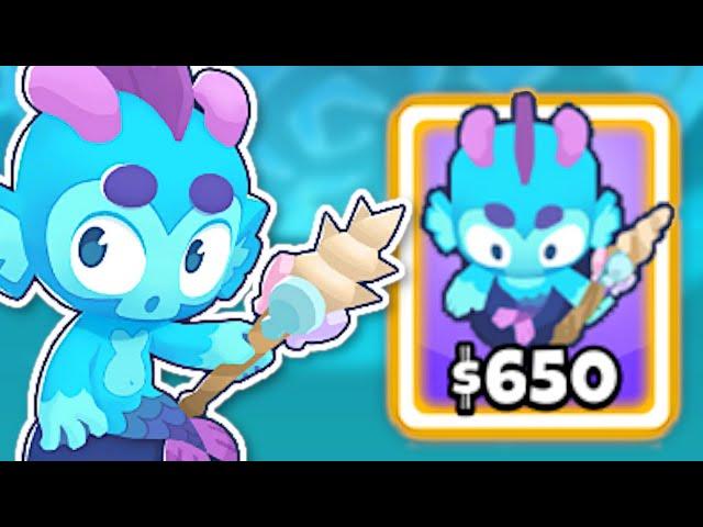 NEW Sea Tower - The MERMONKEY Has Arrived! (Bloons TD 6)