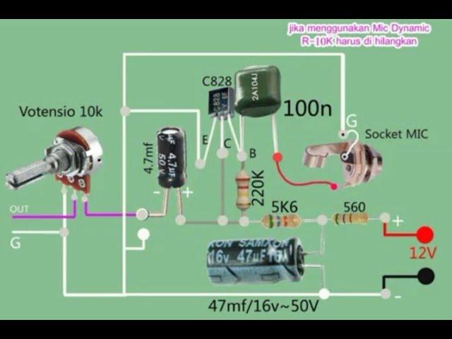 skema preamp mic