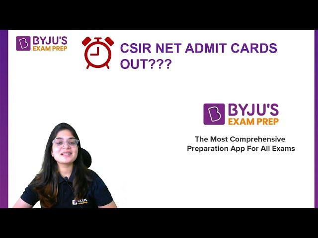 CSIR NET 2022 Admit Card News | Get Ready for CSIR NET September 2022 Exam