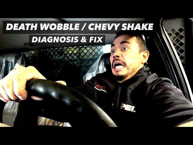 Death Wobble / Chevy Shake Diagnosis and Fix / Chevy 3500 HD