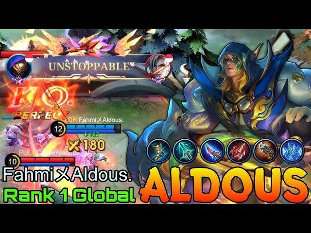 Mistbender Aldous Offlane Monster - Top 1 Global Aldous by FahmiメAldous. - Mobile Legends