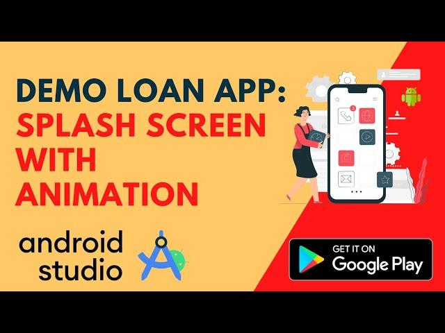 #4 How to create a splash screen in android |  Splash Screen | Lottie Animation | codetrix