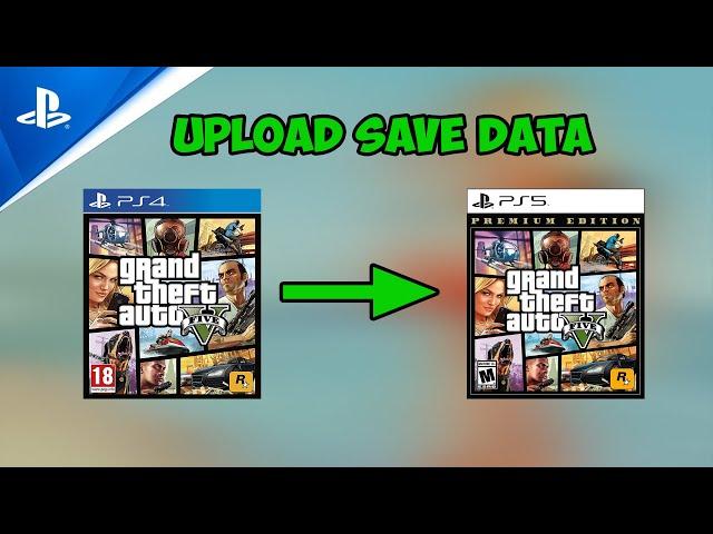 How To UPLOAD GTA 5 Save Data TO GTA 5 EXPANDED & ENHANCED PS5