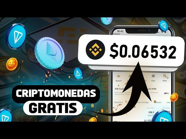 Como GANAR criptomonedas en Binance GRATIS 