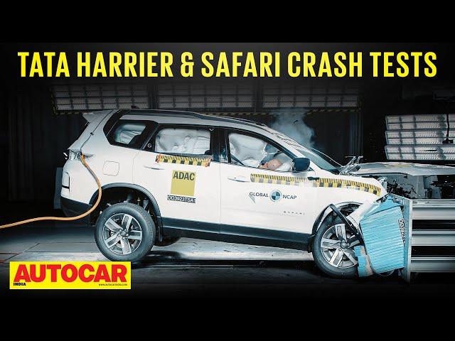 Tata Harrier & Safari crash test results - 5 star performance | Autocar India