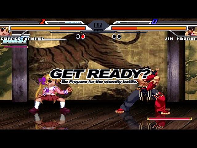 NICK54222 MUGEN: Doppel Nanase (me) VS Jin Kazama (Kenshiro99)