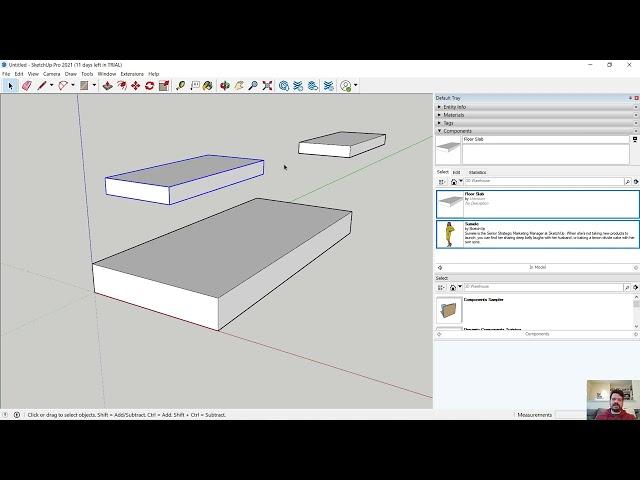 Sketchup Pro 2021: Introduction to Components