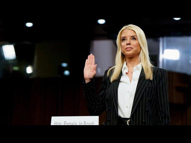 LIVE: Swearing-in ceremony for Attorney General Pam Bondi