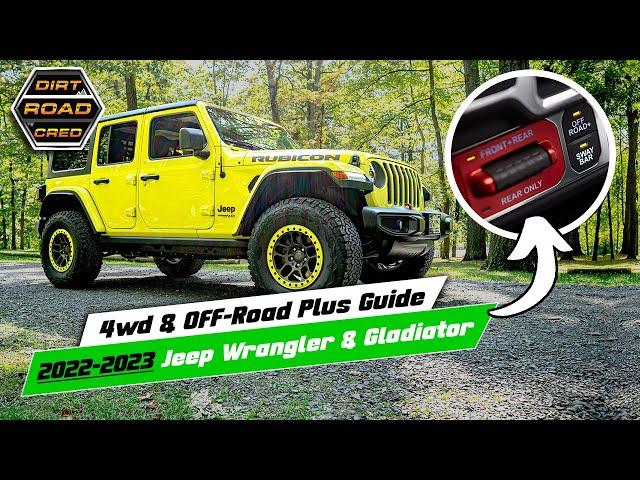 4wd & Off Road Plus Guide | 2022-2024 Jeep Wrangler & Jeep Gladiator