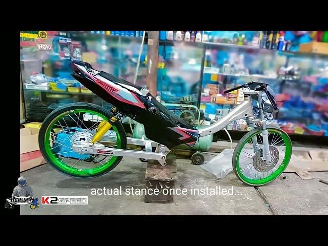 Drag Bike swing arm +2 or +3? Ano maganda?