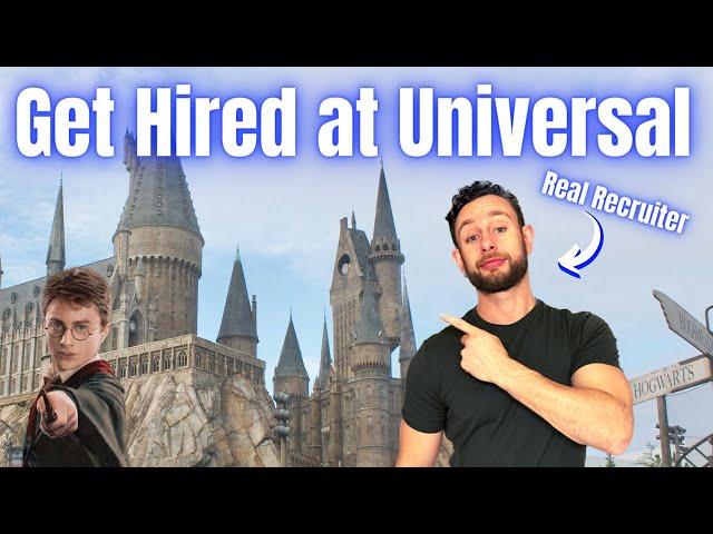 Universal Studios Job Interview Questions and Answers