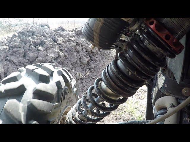 Elka Suspension on Arctic Cat ATV