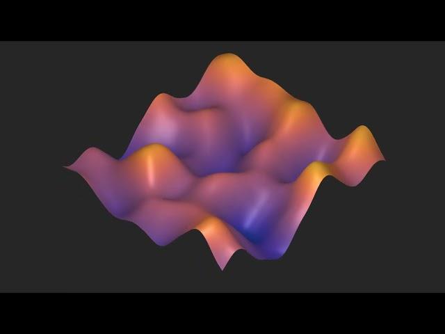 Perlin "Improved" noise (3D surface)