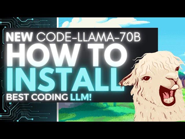 How To Install CodeLlama 70B Locally For FREE! (EASY)