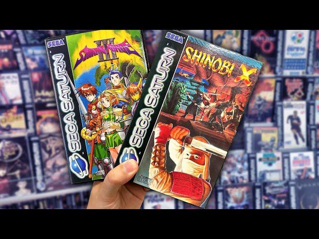 This Game Shop Had An Insane Sega Saturn Collection!