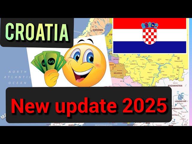 coatia new update 2025| बेरोजगार भत्ता पाउने अब | croatia working visa 2025 | about croatia