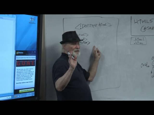 HTML5 Lecture Series at SNHU - Lecture 07 - The Document Model