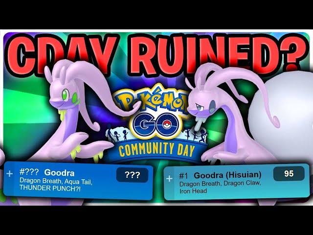 WHY? *CDAY LEAK* DID NIANTIC JUST RUIN THE GOOMY COMMUNITY DAY IN POKEMON GO? | GO NEWS