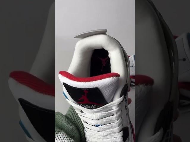 Кроссовки Nike Air Jordan 4 White / Multicolor new