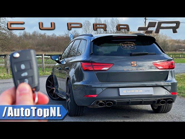 Seat Leon Cupra R ST REVIEW on AUTOBAHN [NO SPEED LIMIT] by AutoTopNL