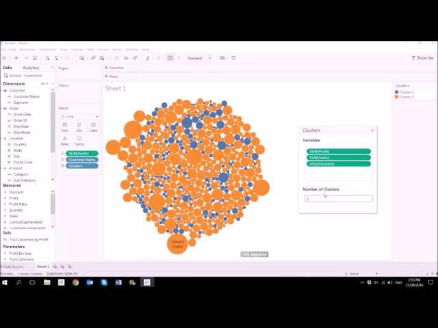 Tableau   Clustering