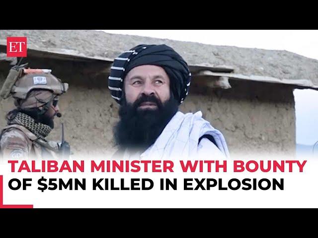 Afghanistan: Blow to Haqqani network, blast in Kabul kills Taliban refugees minister Khalil Haqqani