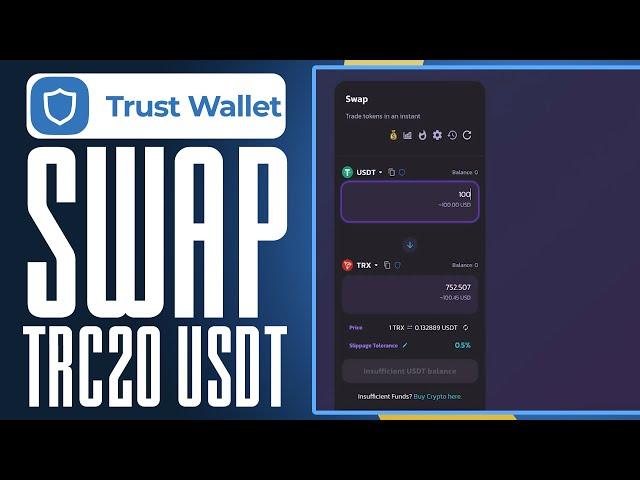 How To Swap TRC20 USDT In Trust Wallet (2025) Fast Tutorial