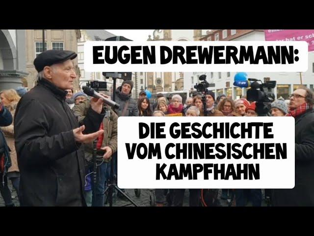 Eugen Drewermann Der chinesische Kampfhahn  Eine kurze Geschichte  für den Frieden ️
